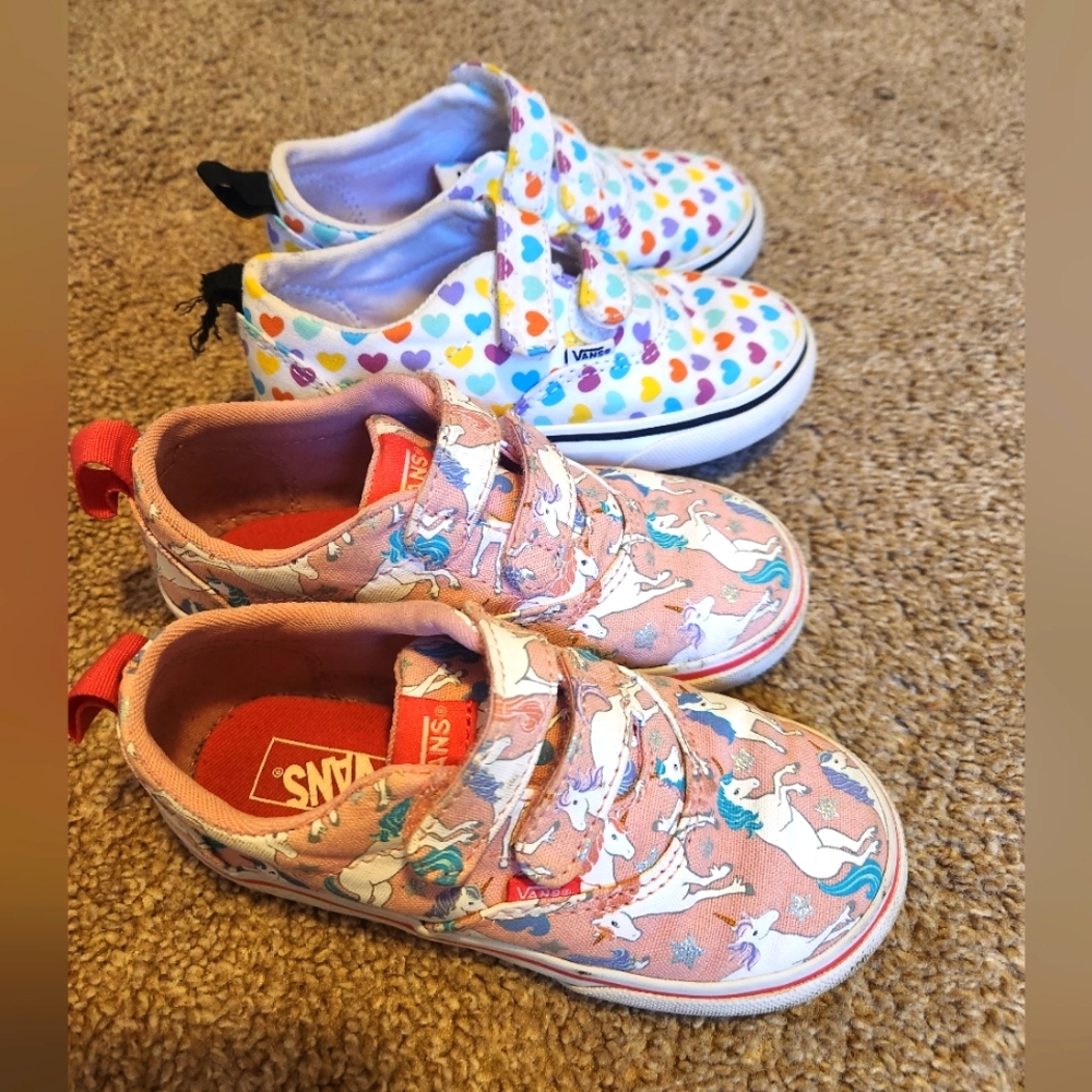 Size 9 toddler girl VANS
